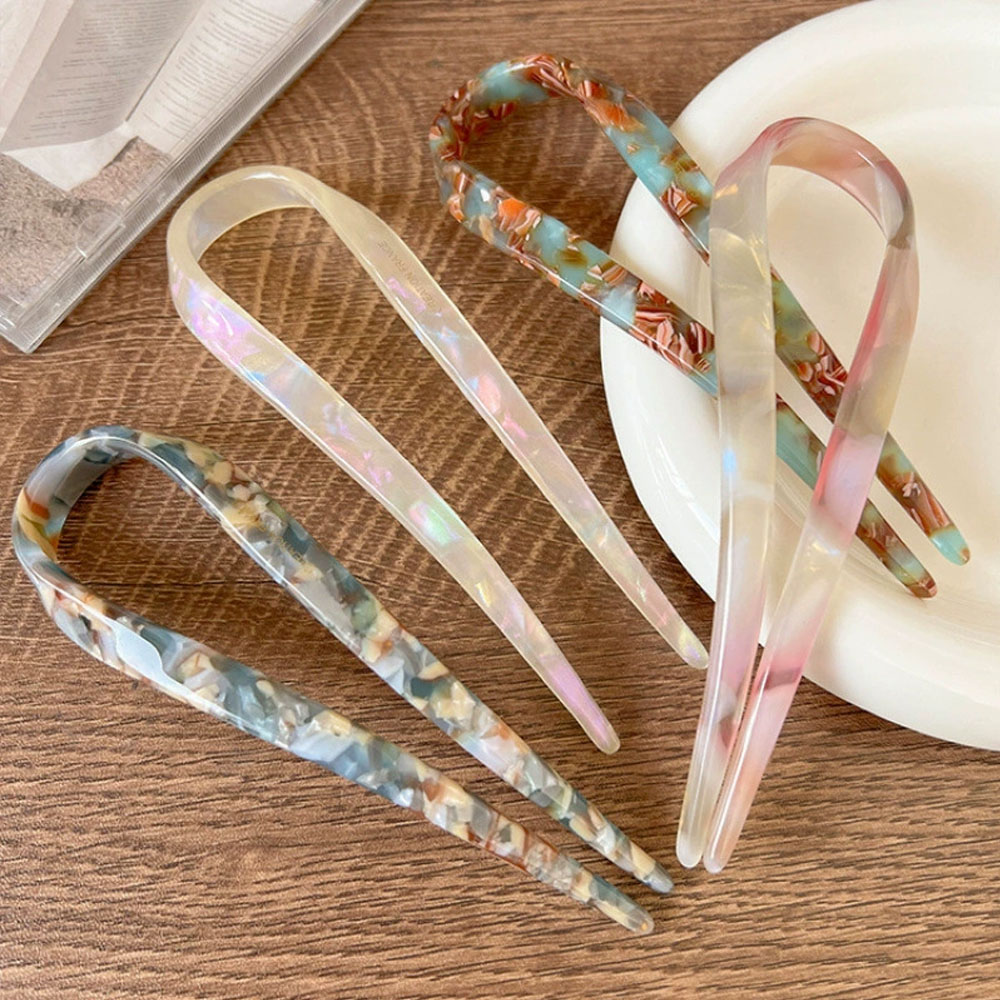 Tech Accessories For Women - مشبك شعر ريترو على شكل حرف