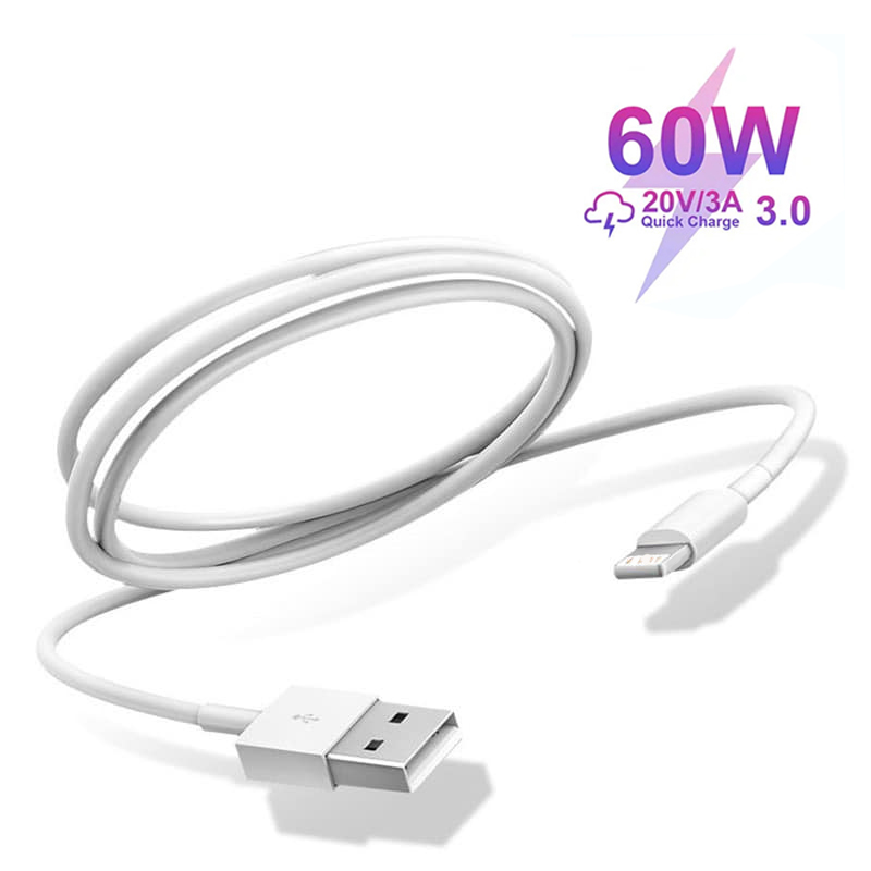 Tech Accessories Apple - كابل USB A إلى Lightning لأجهزة