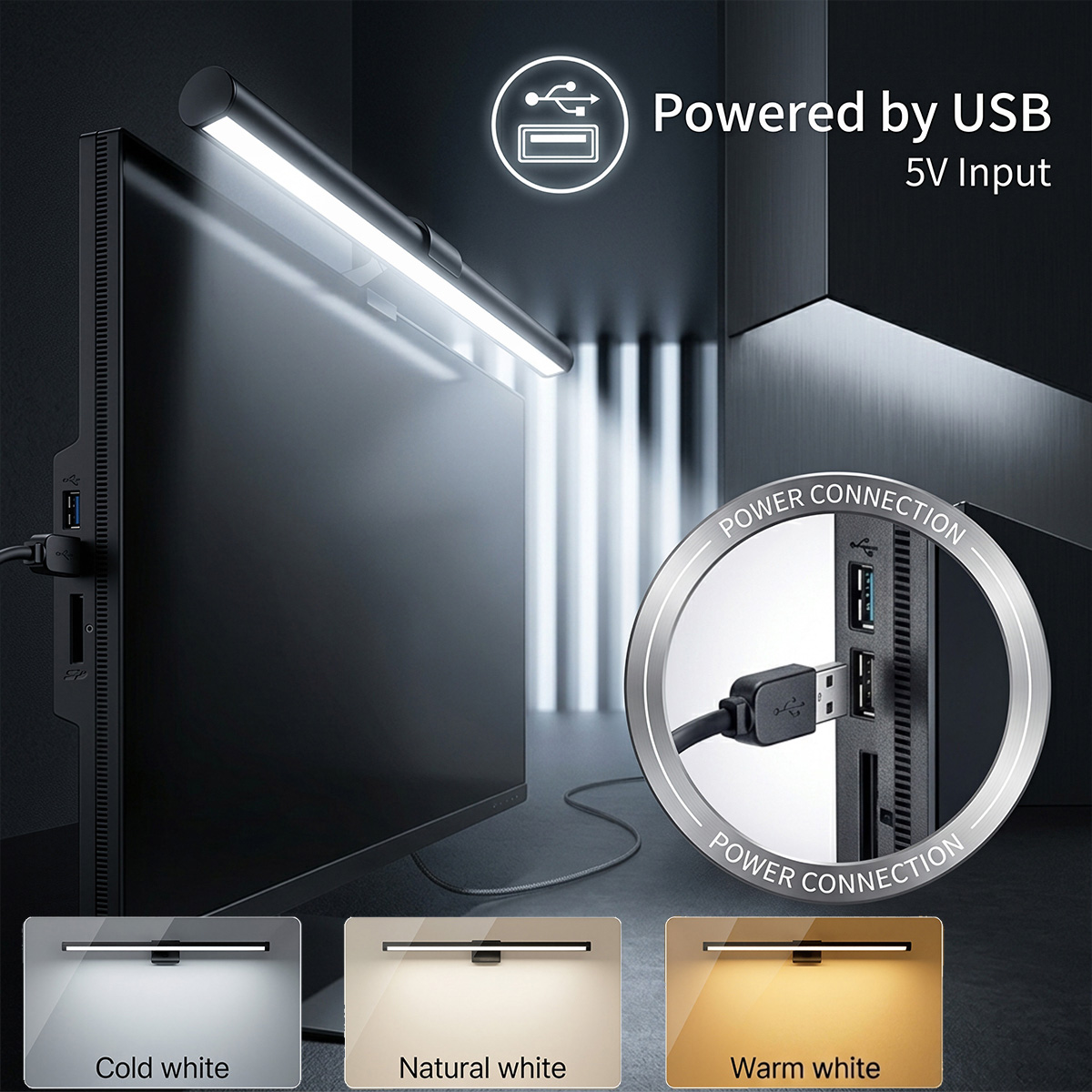 شريط إضاءة LED معلق لشاشة الكم - مراجعة Monitor Light Bar وسعره