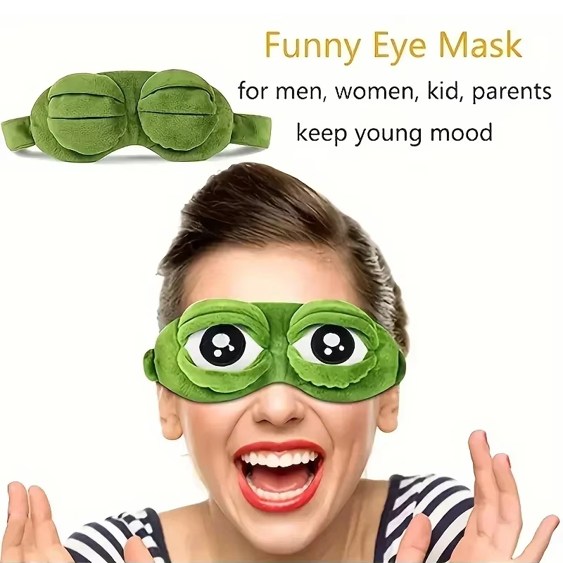 قناع عين على شكل ضفدع للحفلات، - مراجعة Tech Accessories For Women وسعره