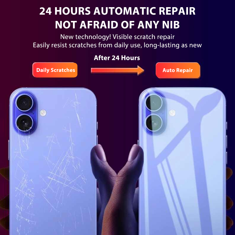 4-1 قطعة فيلم هيدروجيل خلفي آي - مراجعة Tech Accessories Apple وسعره