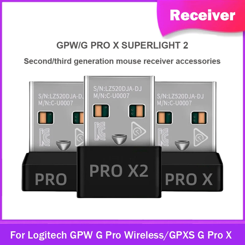 محول استقبال دونغل USB الأصلي  - مراجعة Logitech Mouse G Pro X Superlight وسعره
