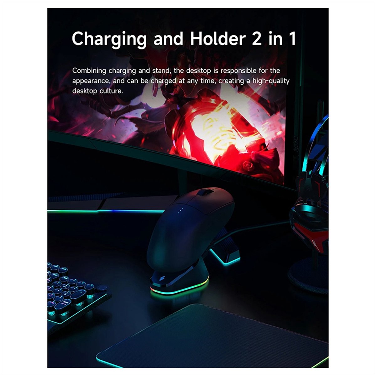 حامل شحن ماوس doyme لـ Logitec - مراجعة Logitech Mouse G Pro X Superlight وسعره