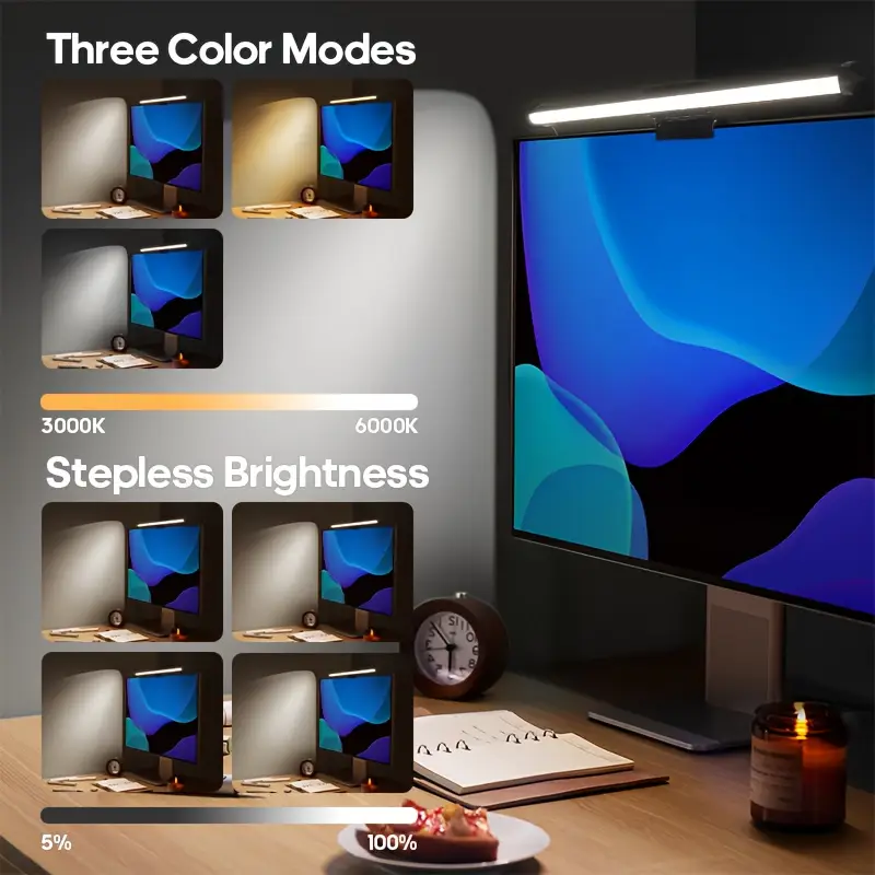 شريط إضاءة LED لشاشة الكمبيوتر - مراجعة Monitor Light Bar وسعره